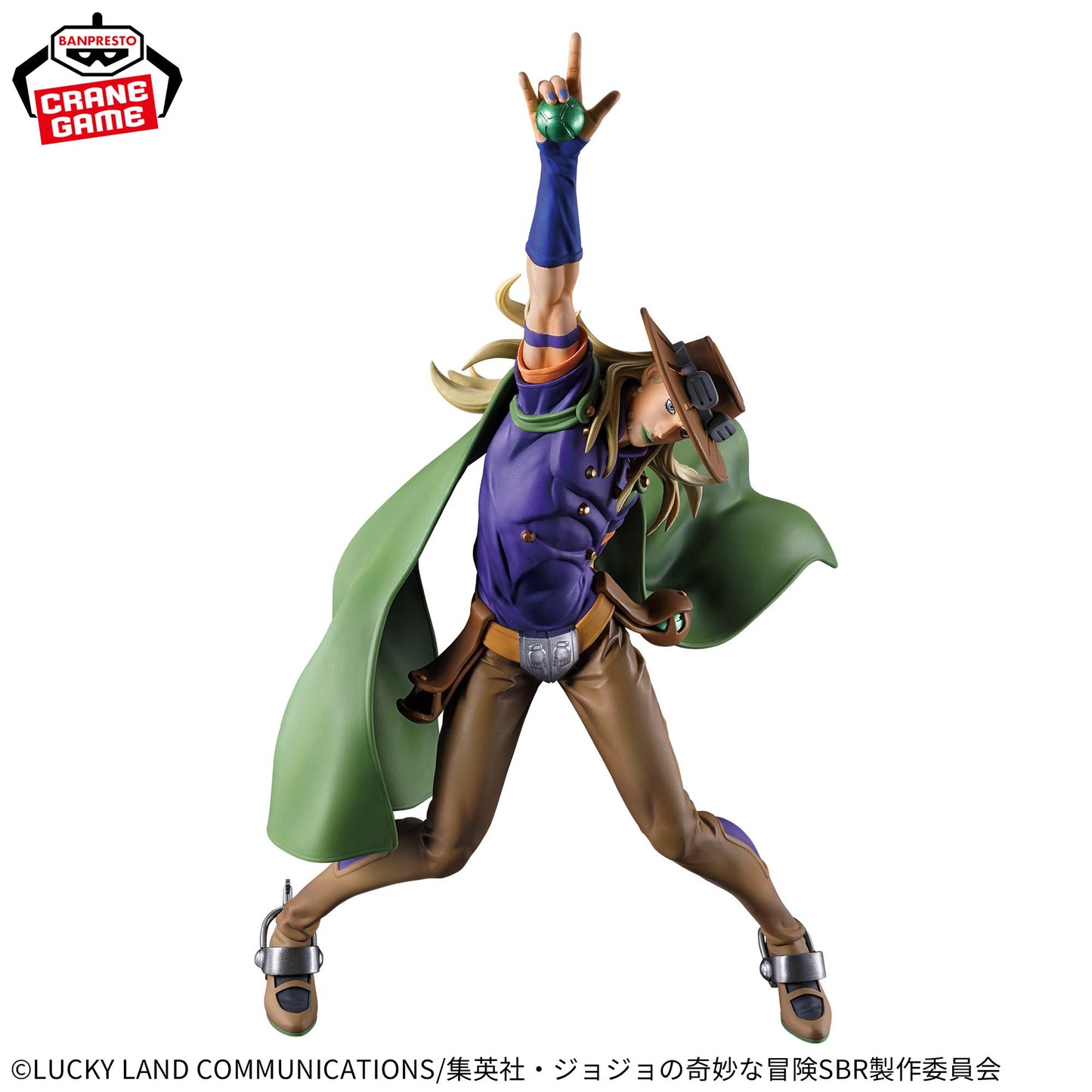 JoJo's Bizarre Adventure: Steel Ball Run – Gyro Zeppeli Mometria Figure by BANPRESTO