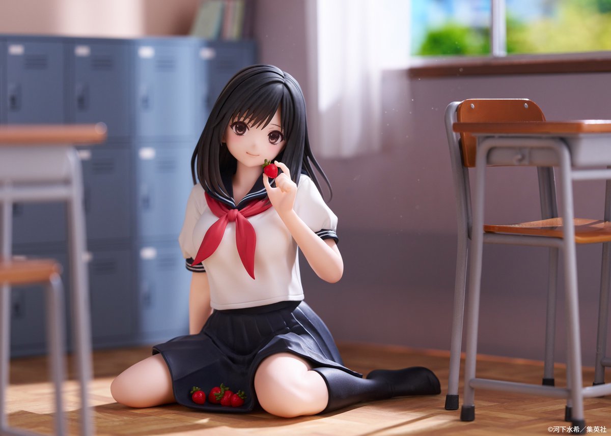 Ichigo 100% – Aya Toujo Desktop Cute Figure (School Uniform Ver.) by TAITO