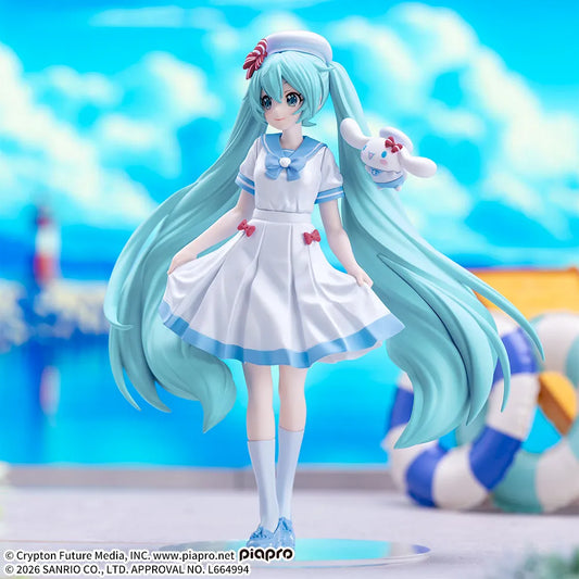 Hatsune Miku Series X Stellar – Hatsune Miku x Cinnamoroll Summer Ver. Figure by SEGA