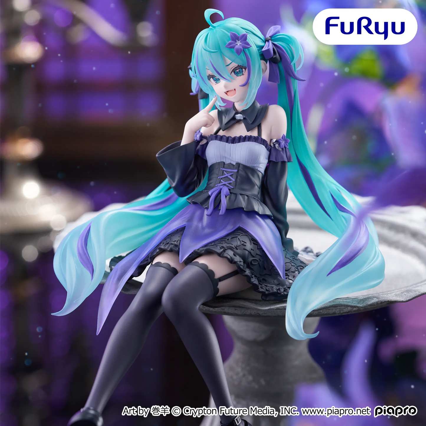 Hatsune Miku – Noodle Stopper Figure Flower Fairy (Bellflower Ver.) by FuRyu