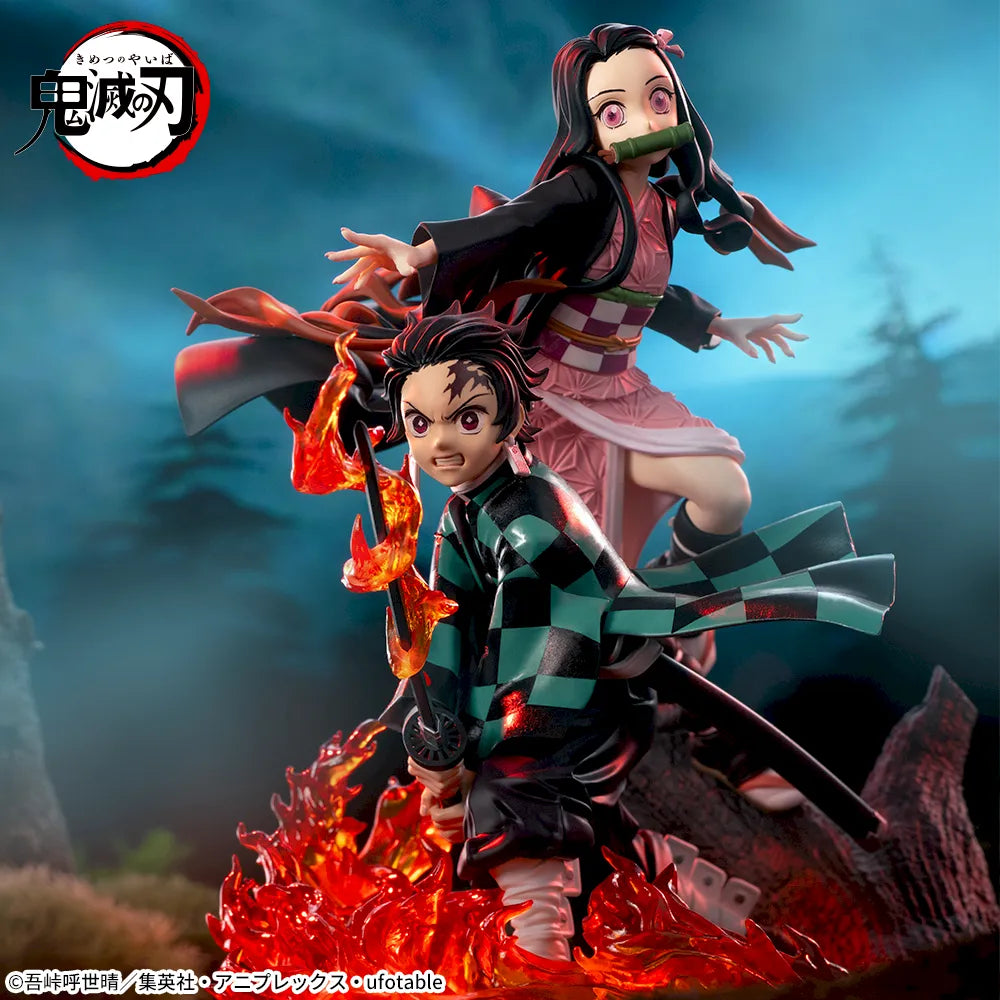 [Pre-Order] Demon Slayer: Kimetsu no Yaiba – Tanjiro Kamado & Nezuko Kamado XrossLink Figure by SEGA