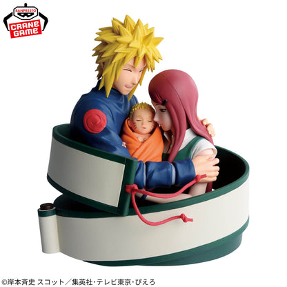 [In Stock] Naruto Shippuden – NARUTO 72 series- 53 Figure by BANPRESTO (Minato / Kushina / Naruto)