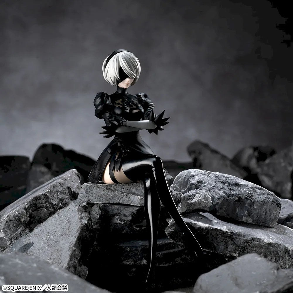 [In Stock] NieR:Automata Ver1.1a – 2B (YoRHa No. 2 Type B) Chokonose Premium Figure by SEGA