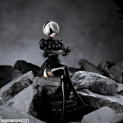 [In Stock] NieR:Automata Ver1.1a – 2B (YoRHa No. 2 Type B) Chokonose Premium Figure by SEGA