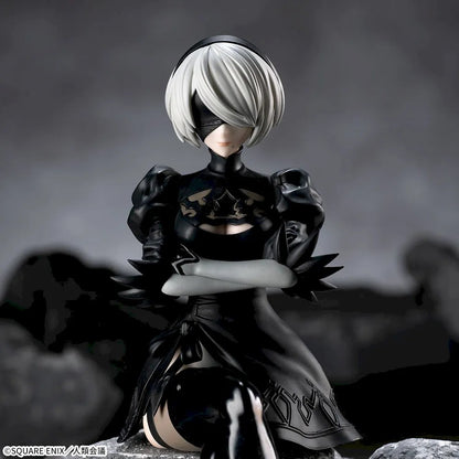[In Stock] NieR:Automata Ver1.1a – 2B (YoRHa No. 2 Type B) Chokonose Premium Figure by SEGA