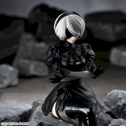 [In Stock] NieR:Automata Ver1.1a – 2B (YoRHa No. 2 Type B) Chokonose Premium Figure by SEGA