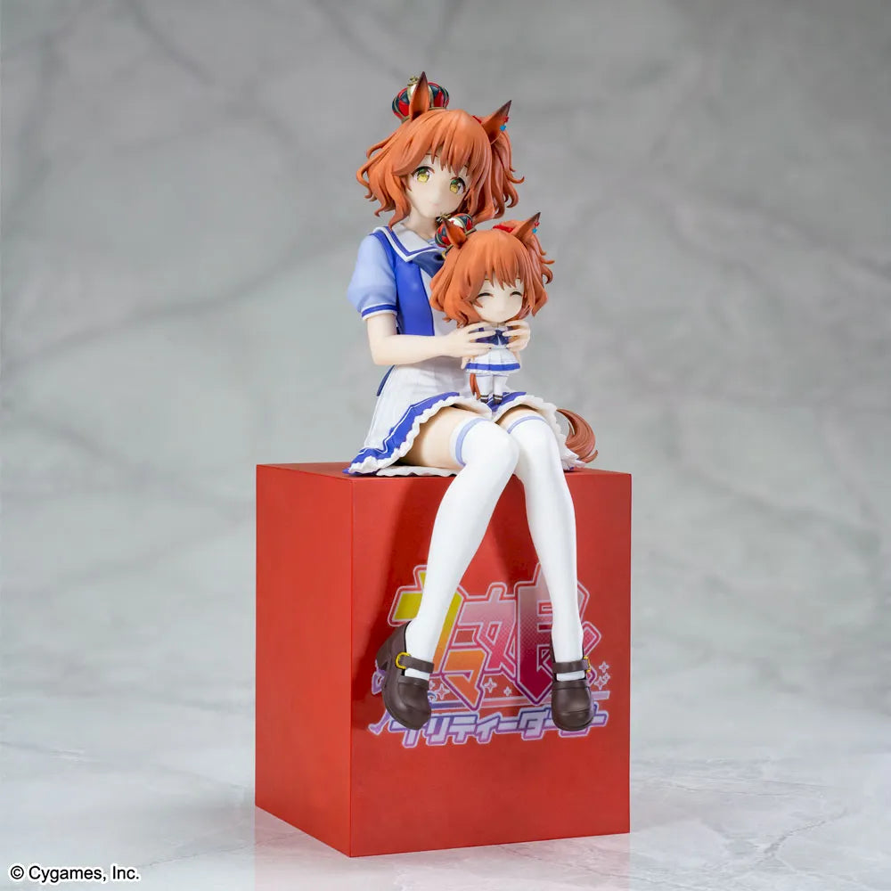 [In Stock] Umamusume Pretty Derby – Aston Machan ×Stellar Sitting Ver. Figure by SEGA