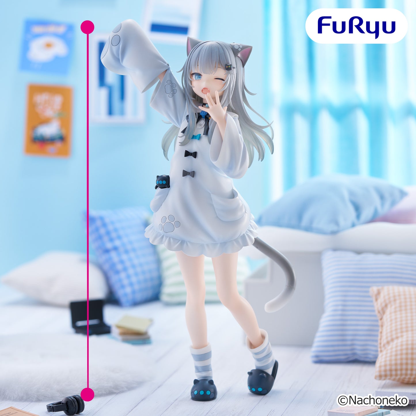 [In Stock] VTuber Nachoneko – Trio-Try-iT Figure by FuRyu
