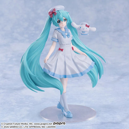 Hatsune Miku Series X Stellar – Hatsune Miku x Cinnamoroll Summer Ver. Figure by SEGA