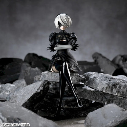 [In Stock] NieR:Automata Ver1.1a – 2B (YoRHa No. 2 Type B) Chokonose Premium Figure by SEGA