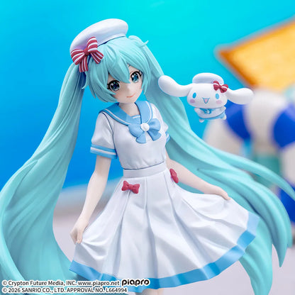 Hatsune Miku Series X Stellar – Hatsune Miku x Cinnamoroll Summer Ver. Figure by SEGA