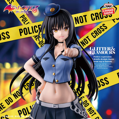 [In Stock] To LOVE Ru Darkness – GLITTER&GLAMOURS Yui Kotegawa (Police ver.) Figure by BANPRESTO