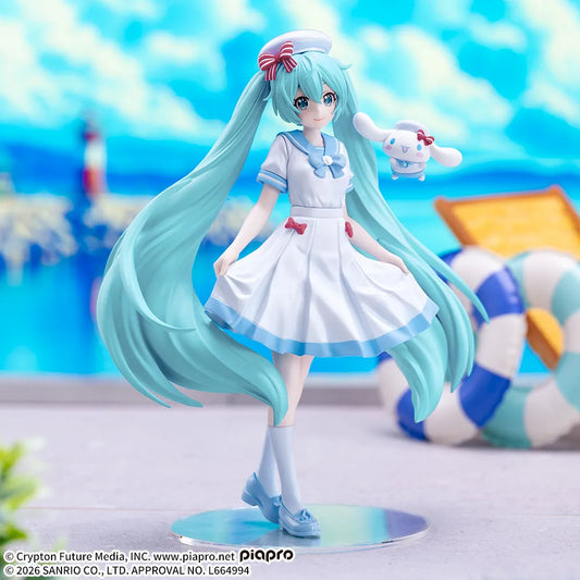 Hatsune Miku Series X Stellar – Hatsune Miku x Cinnamoroll Summer Ver. Figure by SEGA