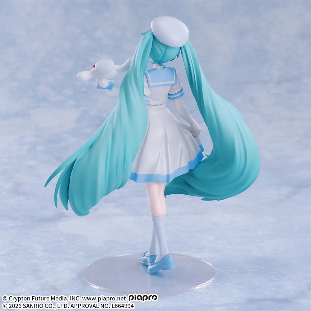 Hatsune Miku Series X Stellar – Hatsune Miku x Cinnamoroll Summer Ver. Figure by SEGA