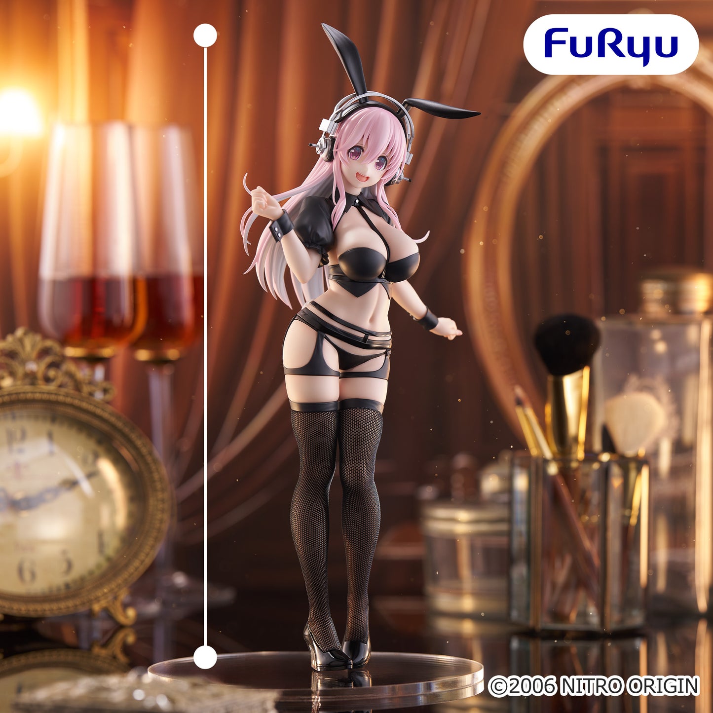 Super Sonico – BiCute Bunnies Figure (Reverse Bunny Ver.) by FuRyu