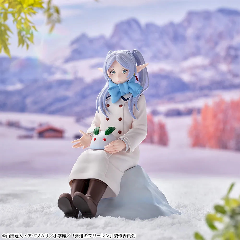 [In Stock] Frieren: Beyond Journey's End – "Snow Play" Desktop Figure by SEGA