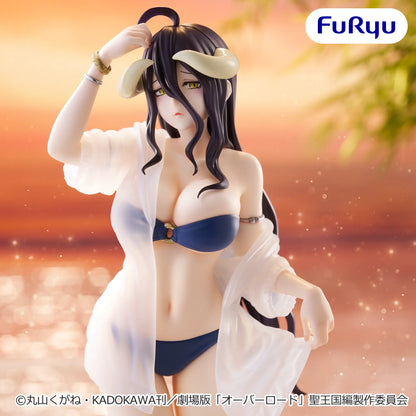 Overlord – Albedo MuChuu-to Figure (Aqua Ver.) by FuRyu