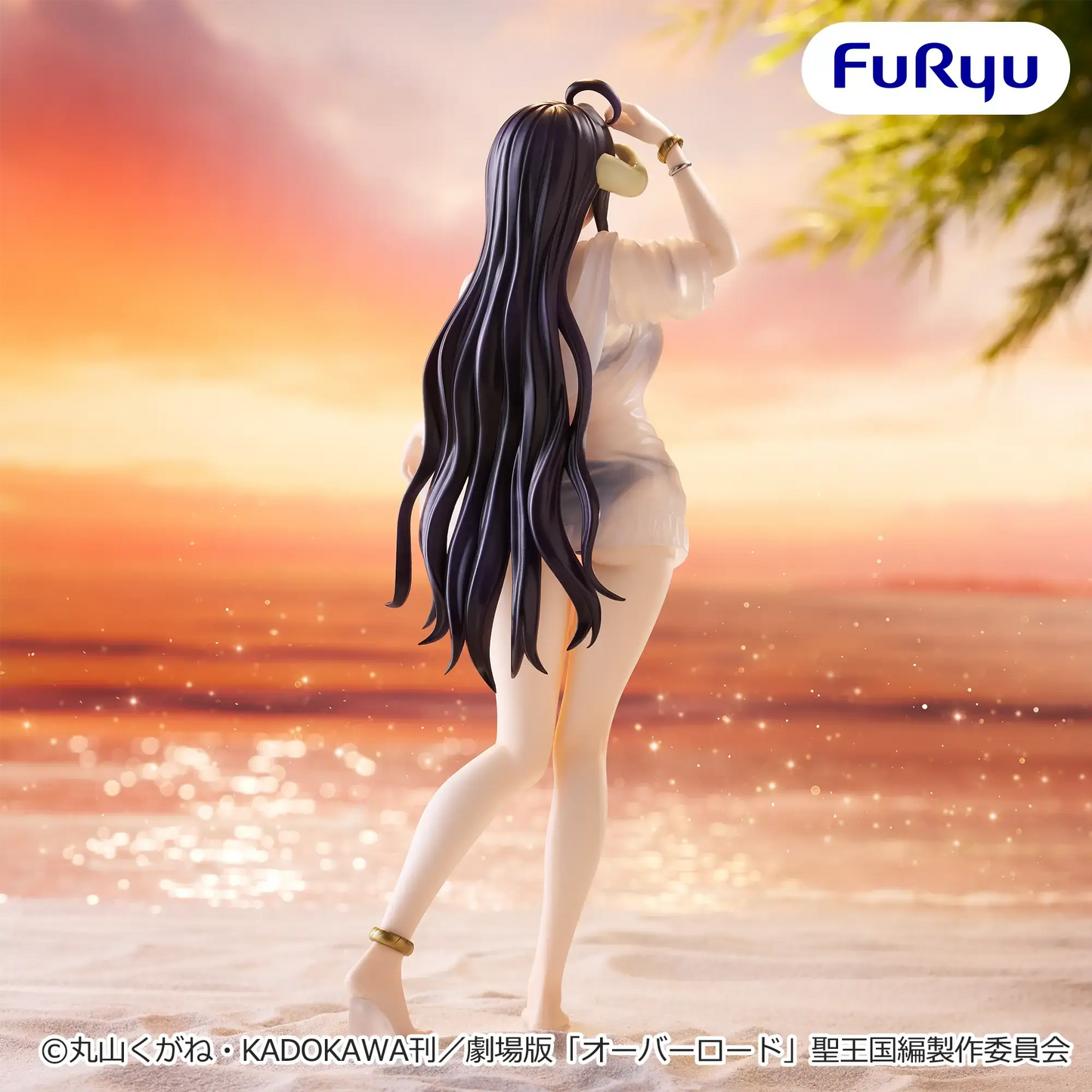 Overlord – Albedo MuChuu-to Figure (Aqua Ver.) by FuRyu
