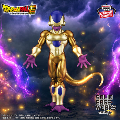 [In Stock] Dragon Ball Super – Golden Frieza SOLID EDGE WORKS THE SHUTSUJIN Figure by BANPRESTO