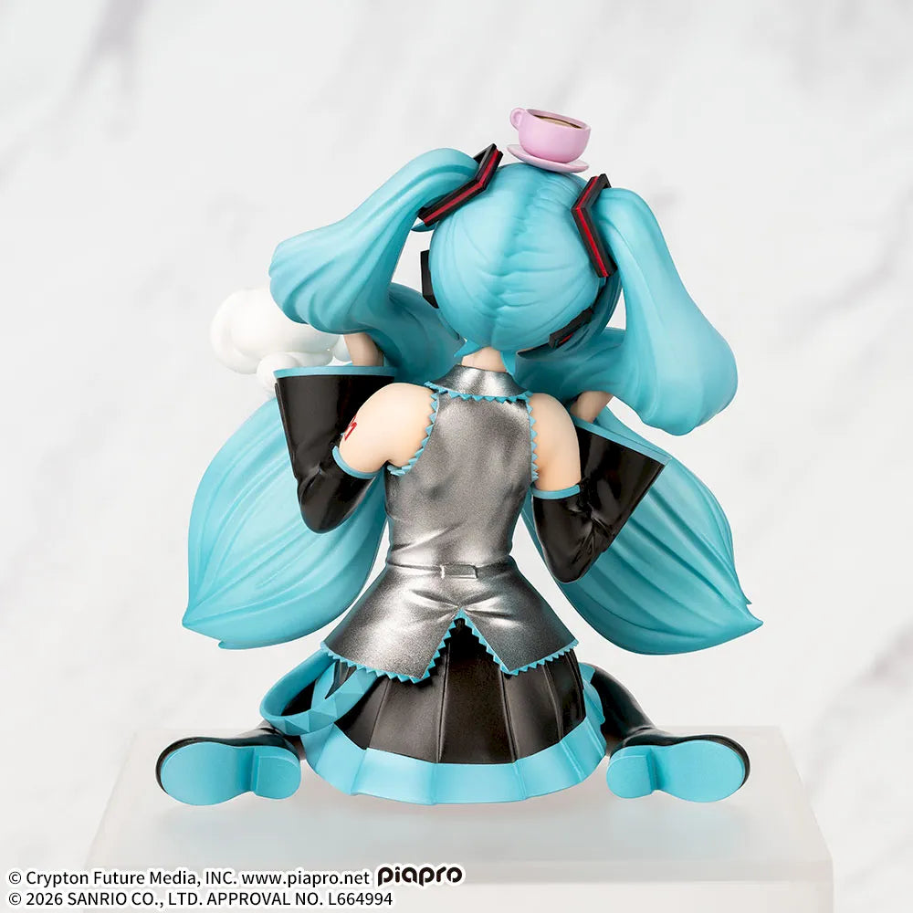 [Pre-Order] Hatsune Miku × Cinnamoroll – Chokonose Premium Figure (Mofutto Fluffy Ver.) by SEGA