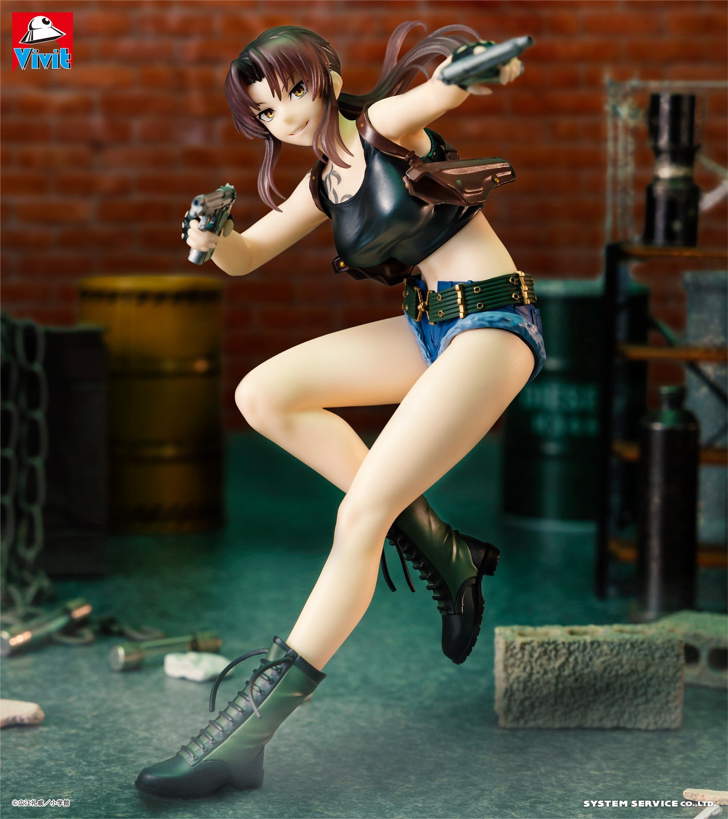 BLACK LAGOON – Revy Vivit Figure by System Service