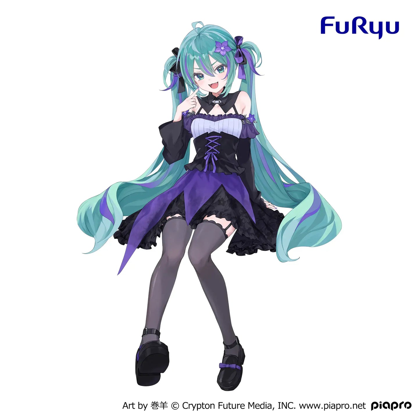 Hatsune Miku – Noodle Stopper Figure Flower Fairy (Bellflower Ver.) by FuRyu