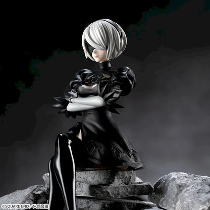 [In Stock] NieR:Automata Ver1.1a – 2B (YoRHa No. 2 Type B) Chokonose Premium Figure by SEGA